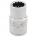 Draper HI-TORQ 12 Point Socket, 3/8\" Sq. Dr., 1/2\"