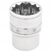 Draper HI-TORQ 12 Point Socket, 3/8\" Sq. Dr., 7/8\"