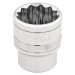 Draper HI-TORQ 12 Point Socket, 3/8\" Sq. Dr., 1\"