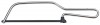 Junior Hacksaw with Blade, 150mm, 32tpi