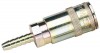 1/4\" Bore Vertex Air Line Coupling with Tailpiece (Sold Loose)