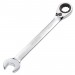 Draper HI-TORQ Metric Reversible Ratcheting Combination Spanner, 15mm