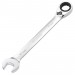 Draper HI-TORQ Metric Reversible Ratcheting Combination Spanner, 17mm