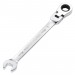 Draper HI-TORQ Metric Flexible Head Ratcheting Combination Spanner, 10mm