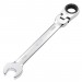 Draper HI-TORQ Metric Flexible Head Ratcheting Combination Spanner, 16mm