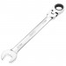 Draper HI-TORQ Metric Flexible Head Ratcheting Combination Spanner, 22mm
