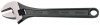 Draper Expert Crescent-Type Adjustable Wrench with Phosphate Finish, 250mm, 33mm