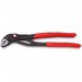 KNIPEX 87 21 250 SB Cobra QuickSet High-Tech Water Pump Pliers with non-slip plastic coating grey atramentized, 250mm