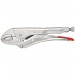 KNIPEX 41 04 250 Curved Jaw Self Grip Pliers, 250mm