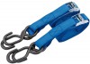 Ratcheting Tie Down Straps, 2.5m x 25mm, 125kg (2 Piece)