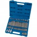 Draper Expert Mechanics Socket and Bit Set, 3/8, 1/2\" Sq. Dr. (61 Piece)