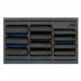 Draper HI-TORQ Metric Deep Impact Socket Set in EVA Drawer Insert Tray, 1/2\" Sq. Dr. (11 Piece)