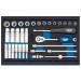 Socket Set in 1/4 Drawer EVA Insert Tray, 1/4\"(32 Piece)