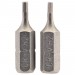Hexagonal Insert Bit, 2mm, 1/4\" Hex, 25mm Long (Pack of 2)