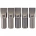 Plain Slot Insert Bit, 8.0mm, 1/4\" Hex, 25mm Long (Pack of 5)