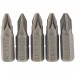 PZ Type Insert Bit, 1/4\" Hex, 25mm Long, No.2 (Pack of 5)