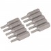 Plain Slot Insert Bit, 3mm, 1/4\" Hex, 25mm Long (Pack of 10)
