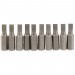 Plain Slot Insert Bit, 4.5mm, 1/4\" Hex, 25mm Long (Pack of 10)