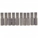 Plain Slot Insert Bit, 5.5mm, 1/4\" Hex, 25mm Long (Pack of 10)