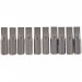 Plain Slot Insert Bit, 6mm, 1/4\" Hex, 25mm Long (Pack of 10)