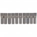 Plain Slot Insert Bit, 8mm, 1/4\" Hex, 25mm Long (Pack of 10)