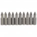 PZ Type Insert Bit, 1/4\" Hex, 25mm Long, No.1 (Pack of 10)