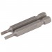 Plain Slot Insert Bit, 3mm, 1/4\" Hex, 50mm Long (Pack of 2)