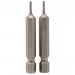Hexagonal Insert Bit, 1.5mm, 1/4\" Hex, 50mm Long (Pack of 2)