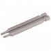 Plain Slot Insert Bit, 3mm, 1/4\" Hex, 75mm Long (Pack of 2)
