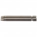 Plain Slot Insert Bit, 6.5mm, 1/4\" Hex, 75mm Long (Pack of 2)
