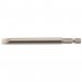 Plain Slot Insert Bit, 8mm, 1/4\" Hex, 100mm Long (Pack of 1)