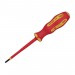 XP1000 VDE Plain Slot Screwdriver, 4.0 x 100mm
