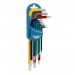 Draper TX-STAR Metric Coloured Long Arm Key Set (9 Piece)