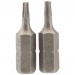 Draper TX-STAR Insert Bit, 1/4\" Hex, 25mm Long, T9 (Pack of 2)