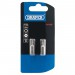 Draper TX-STAR Insert Bit, 1/4\" Hex, 25mm Long, T10 (Pack of 2)
