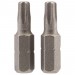 Draper TX-STAR Insert Bit, 1/4\" Hex, 25mm Long, T25 (Pack of 2)