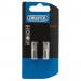 Draper TX-STAR Insert Bit, 1/4\" Hex, 25mm Long, T27 (Pack of 2)