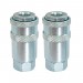 1/4\" Female Quick Coupling  (Pack of 2)