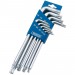 Draper TX-STAR 1/2 Ball End Key Set (9 Piece)