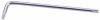 Draper TX-STAR Key with One Ball End, T20