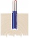 TCT Router Bit, 1/4\" Straight, 9.5 x 25mm