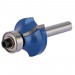 TCT Router Bit, 1/4\" Rounding, 25 x 7mm Radius