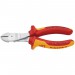 KNIPEX 74 06 160 SB VDE Insulated High Leverage Diagonal Cutter, 160mm