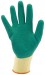 Heavy Duty Latex Coated Work Gloves, Extra Large, Green