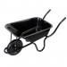 Metal Tray Contractors Wheelbarrow, 85L
