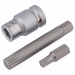 Spline Bit Set, 1/2\" Sq. Dr. (3 Piece)