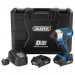 D20 20V Brushless Impact Driver, 1/4\" Hex, 180Nm, 2 x 2.0Ah Batteries, 1 x Charger