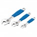 Crescent-Type Adjustable Wrench Set (3 Piece)