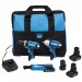 12V Drill Drive and Ratchet Interchange Kit, 2 x 4.0Ah Li-ion Battery, 1 x 1.5Ah Li-ion Battery, 1 x Fast Charger, 1 x T