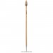 Draper Heritage Stainless Steel Garden Rake with Ash Handle